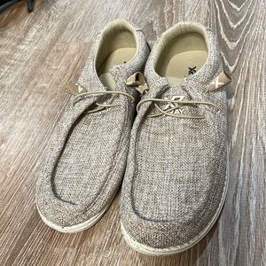 Mens X-ray khaki slip on shoes size 7.5